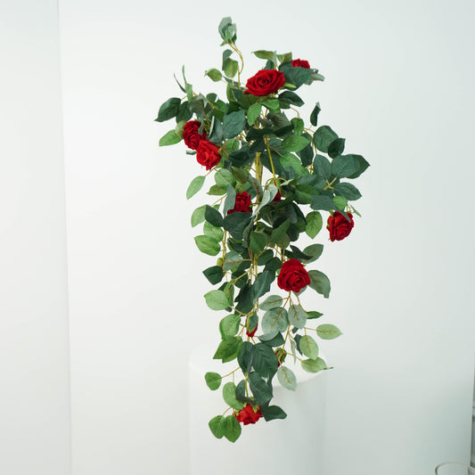 Hanging Rose 9 Heads