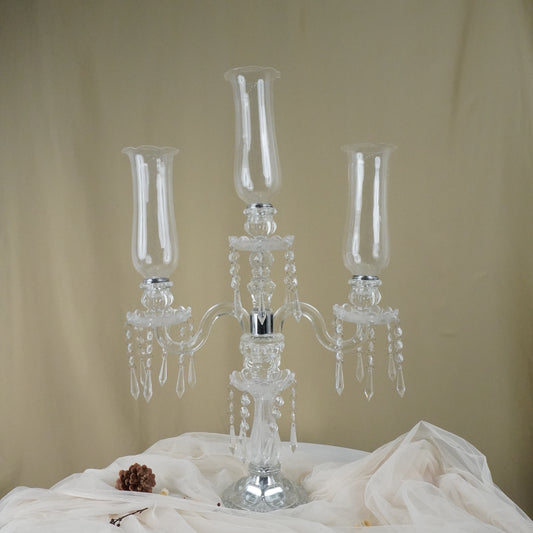 Crystal Candelabra (3 head) - rental