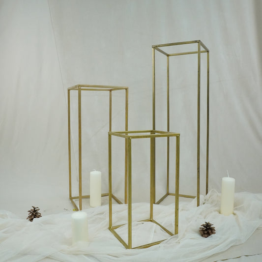 Golden Metal Stand - rental