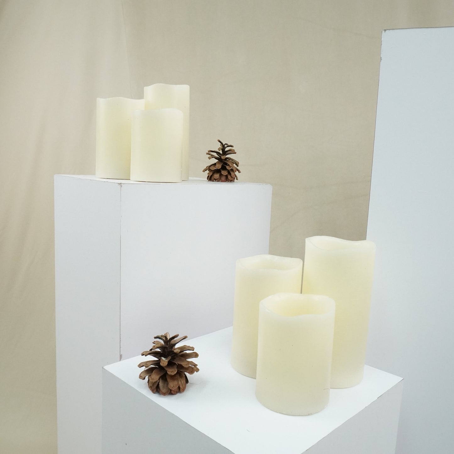 LED Pillar Candle - rental