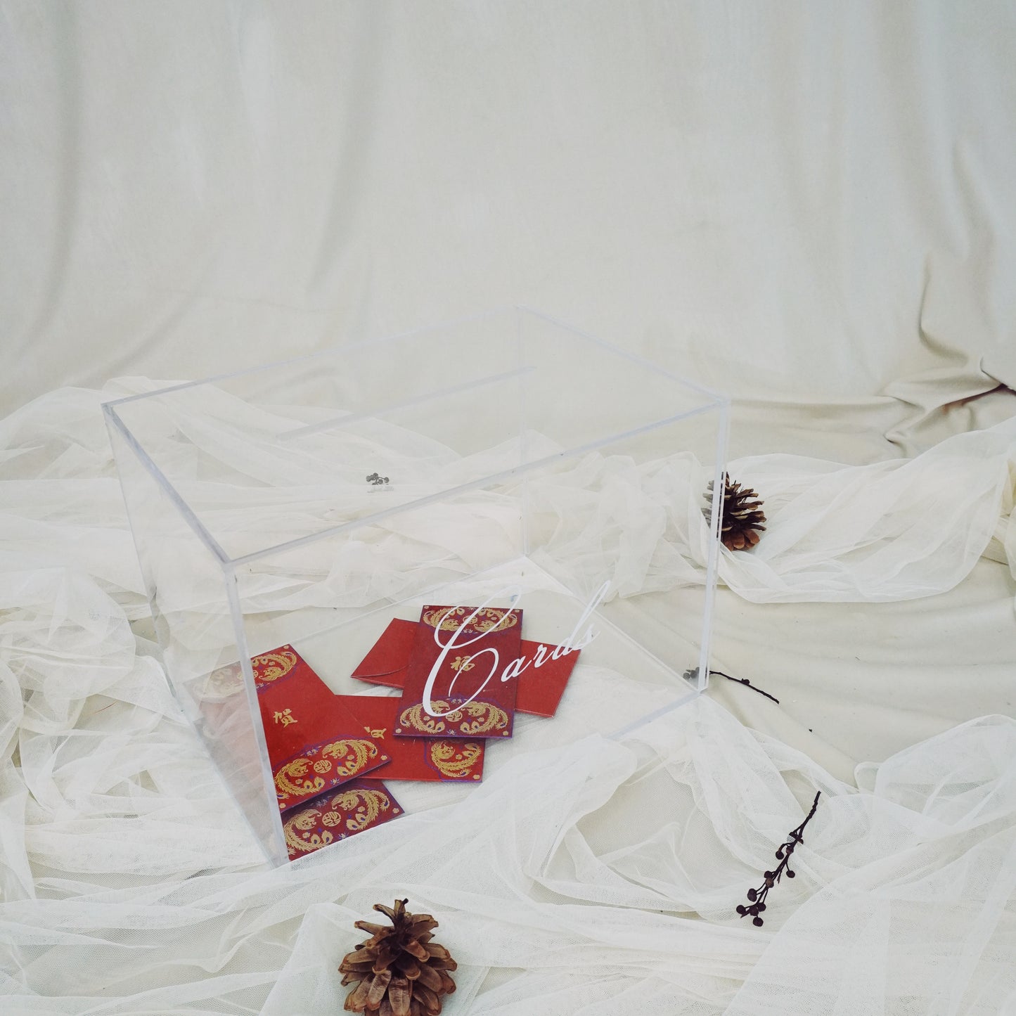 Acrylic Card Box - rental