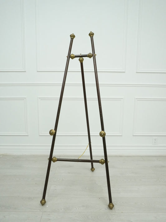 Black Metal Easel - rental