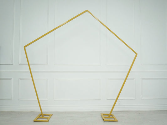 Metal Pentagon Arch - rental