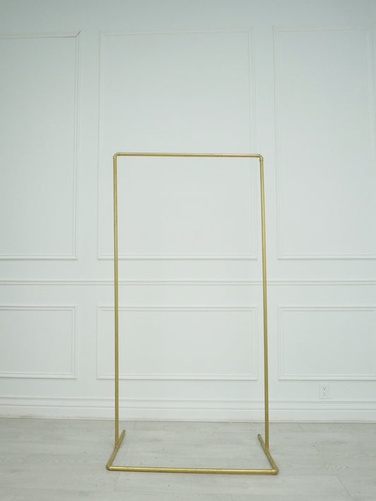 Golden Metal Frame - rental