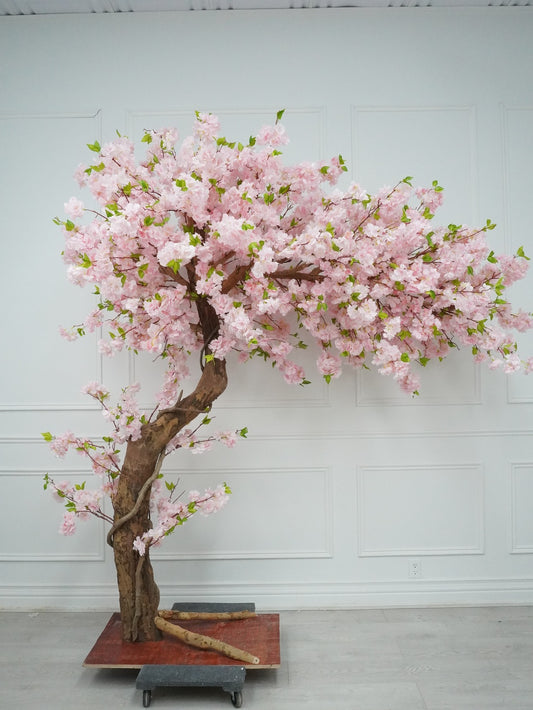 Artificial Pink Cherry Blossoms Tree - rental