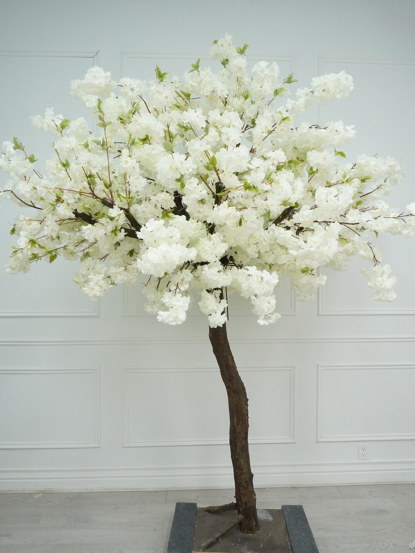 Artificial White Cherry Blossoms Tree - rental