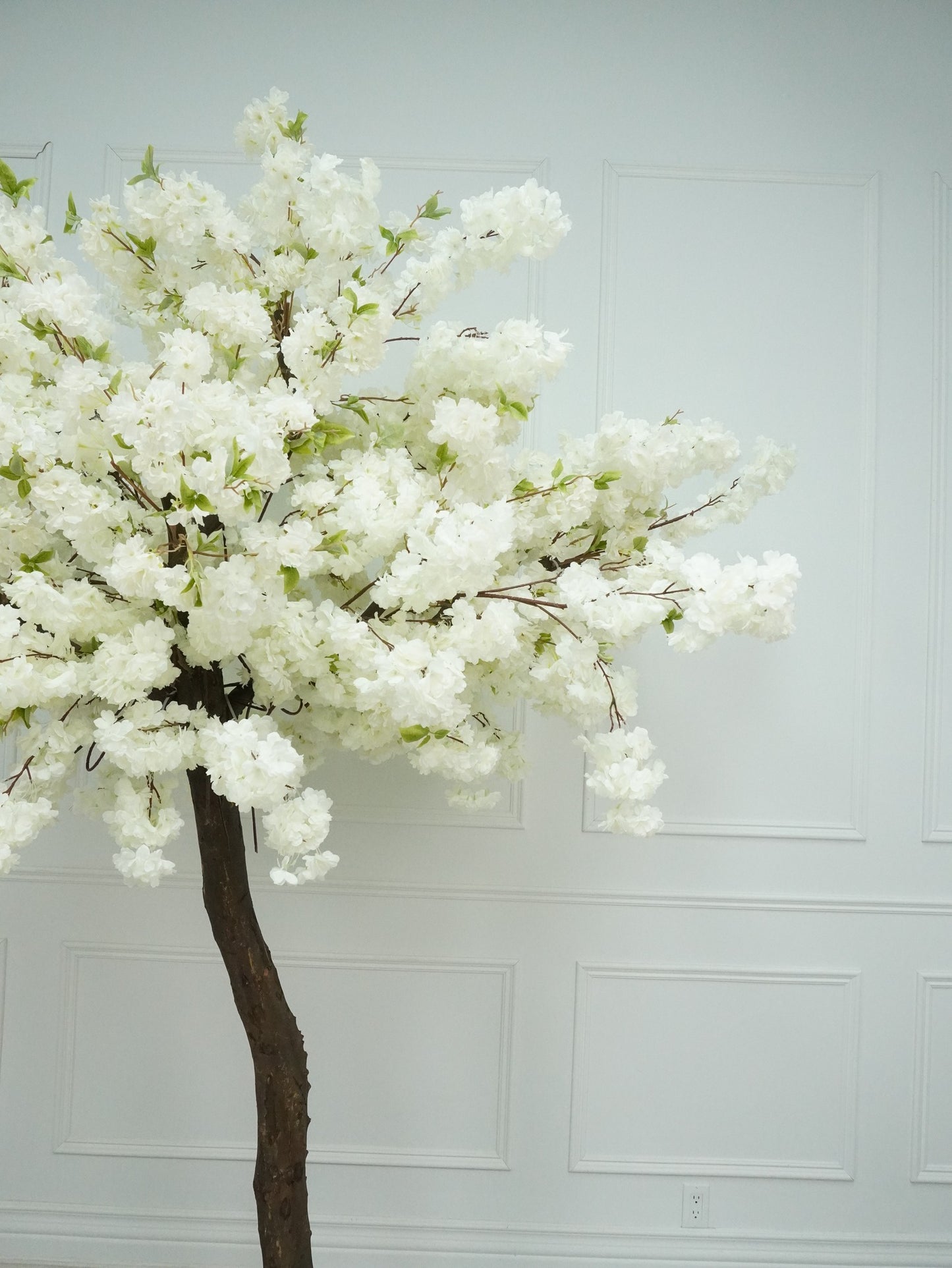 Artificial White Cherry Blossoms Tree - rental